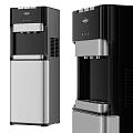 Modern Black and Silver Water Dispenser with Sleek Design for Daily Use