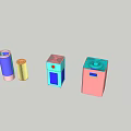 Air disinfection machine combination 3d model
