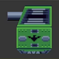 laser tower turret turntable sci-fi tower defense game tower defense sci-fi turret game turret game turret 3d model