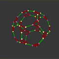molecular chain gene chain digital daily necessities 3d model