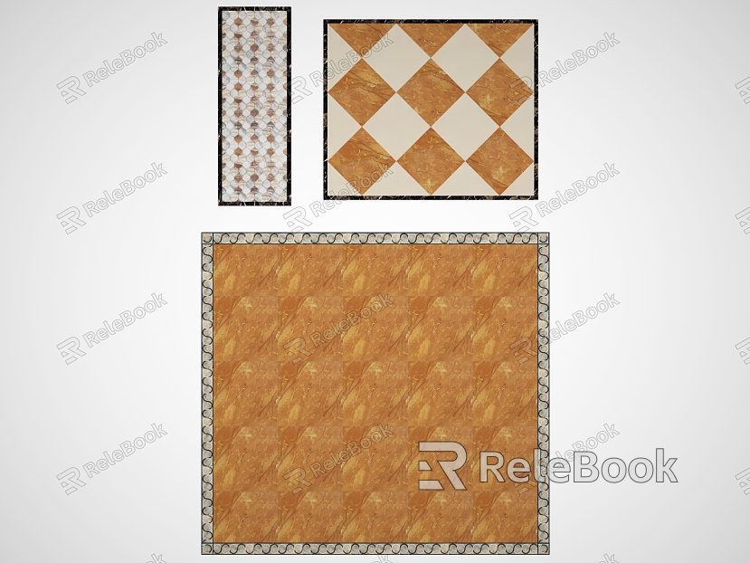 Jianou floor tile Country Garden floor tile floor tile mosaic diamond floor tile model