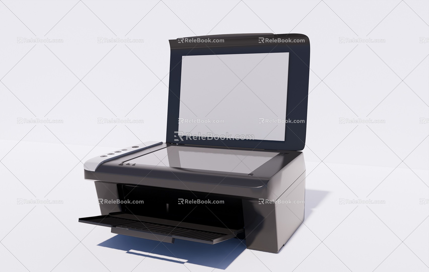 Modern Printers 3d model