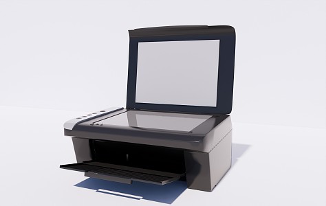 Modern Printers 3d model