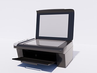 Modern Printers 3d model