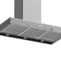 Haier Modern Kitchen Range Hood With Stainless Steel Grill And Efficient Ventilation