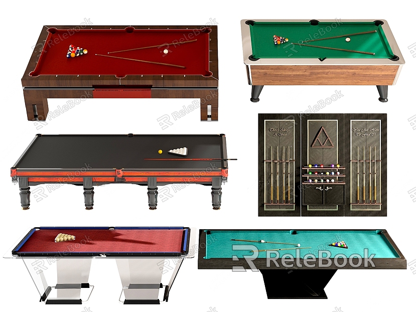 Billiard Room Billiard Table Billiard Cue Billiards model