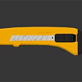 High Quality Yellow Utility Knife With Retractable Blade And Ergonomic Grip