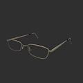 Luxury Jewelry Embellished Eyeglasses With Gold Frame And Gemstone Details