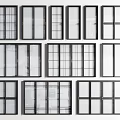 Modern sliding door 3d model
