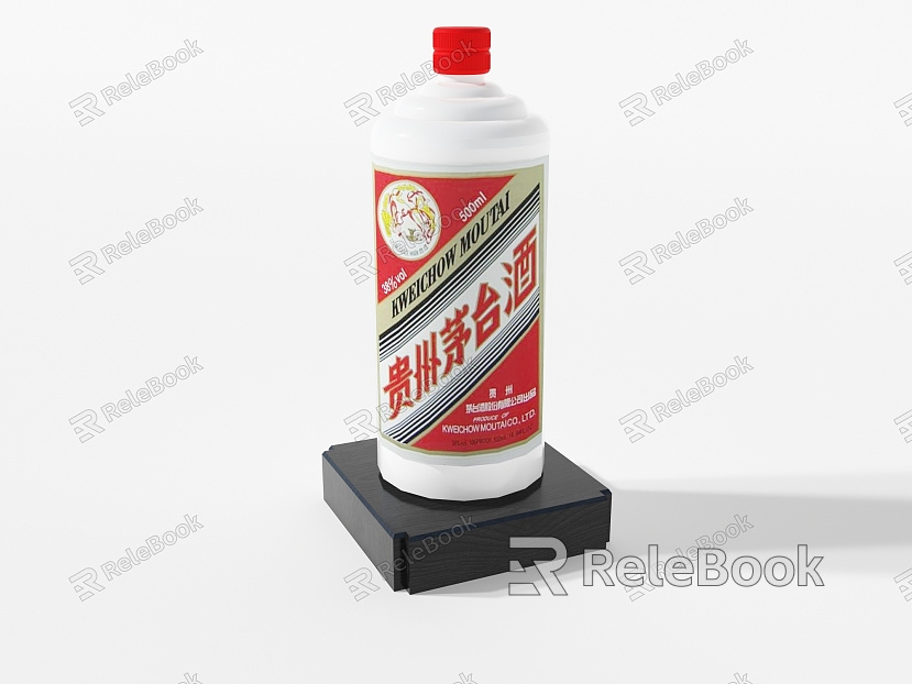 Modern Maotai Liquor model