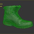 Modern Boots Men's Boots Old Boots Old Leather Boots Old Rain Boots 3d model