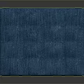 Blue Square Furniture Cushion With Soft Textured Fabric For Chair Seats