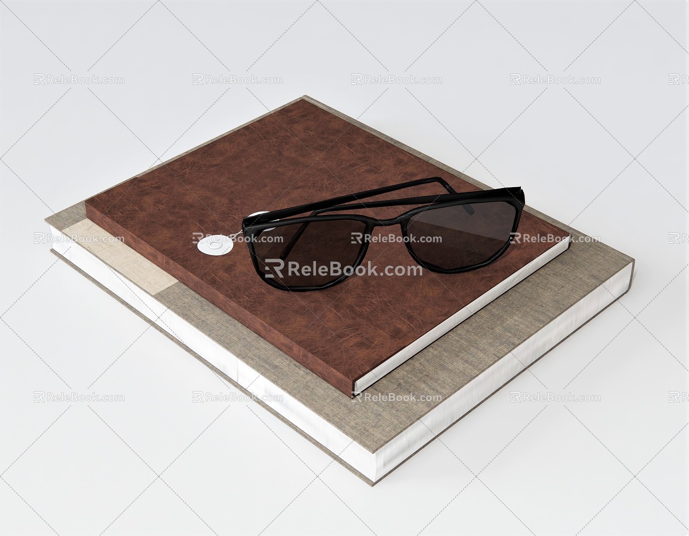 Modern Notebook Stationery Book Book Sunglasses model