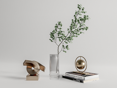 Modern vase ornaments model