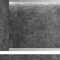 Modern Bathroom Chandelier With Gray Tile Wall And Interior Design