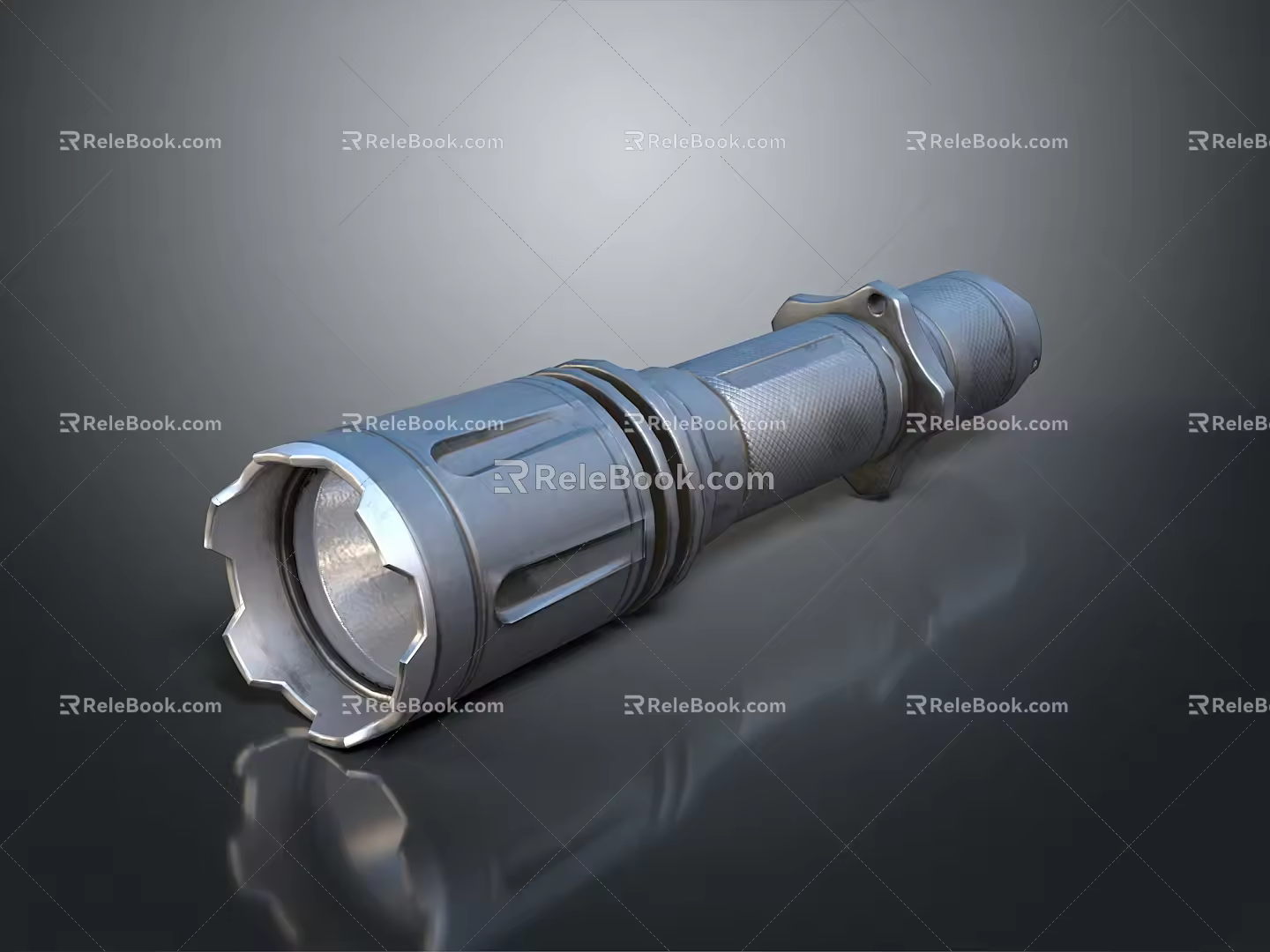 Flashlight flashlight military flashlight lighting tools tactical flashlight charging flashlight 3d model