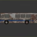Bus Large Bus CMB Medium Van Large Van Bus School Bus Van Box Car 3d model