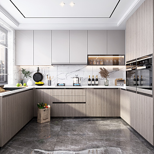 Modern Kitchen 3d model