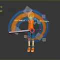 Modern Character Game Character Game Character 3d model