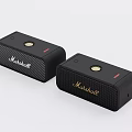 Marshall Black Portable Speakers With Stylish Design And High Quality Sound