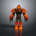 Mech Warrior Mech Soldier Machine Battlearm Mechanical Battlearm Machine Fighter Robot 3d model