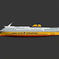 COLOR LINE Stavanger Ferry In Vibrant Yellow White Blue Exterior