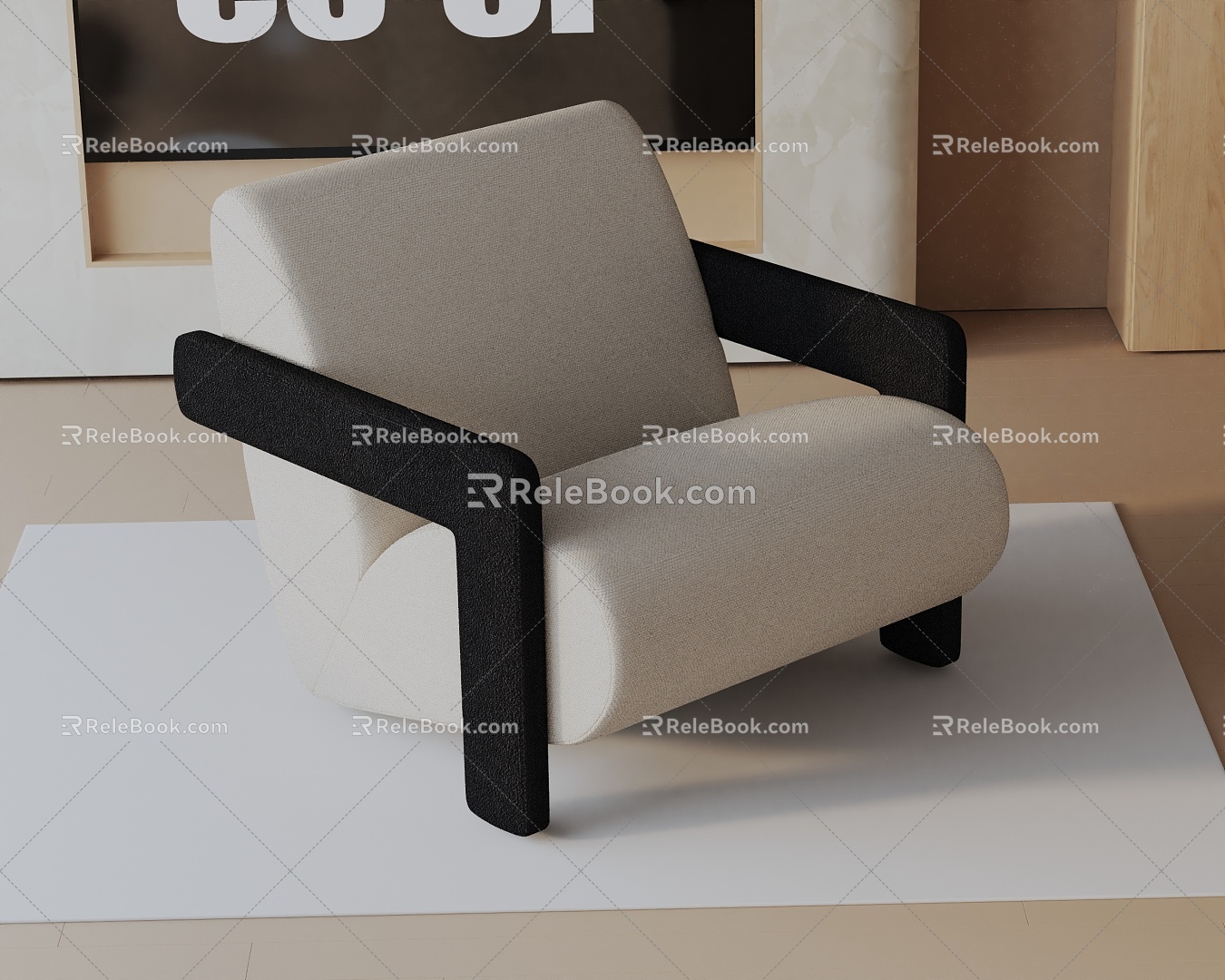 Leisure Chair 3d model