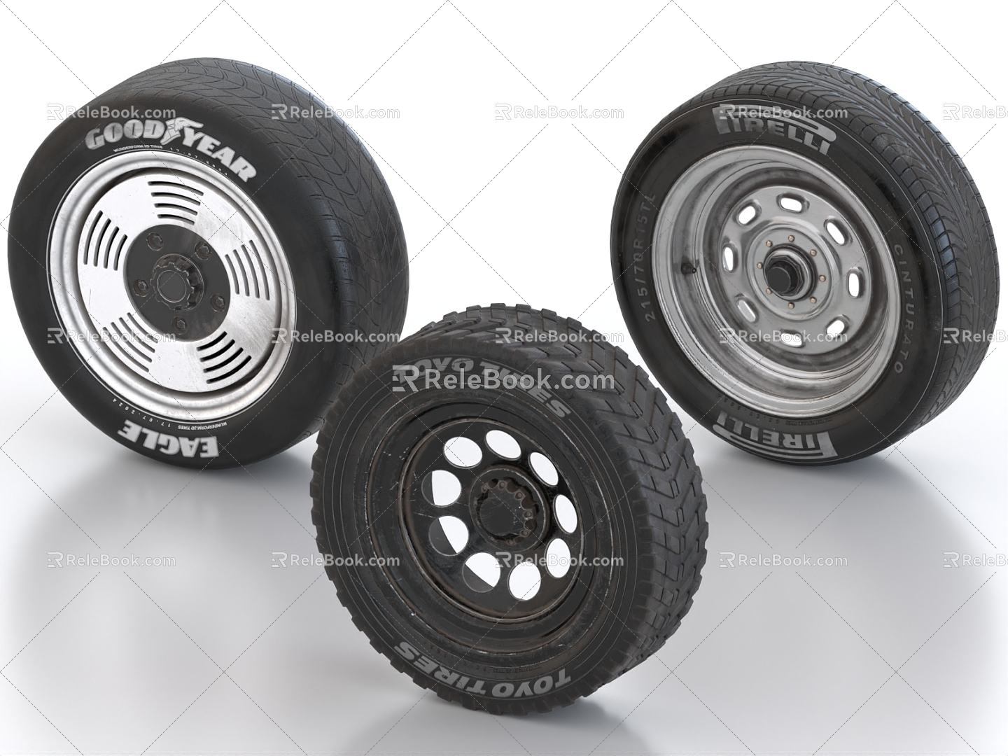 Tire Wheel Tire 3d model