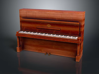 Antique Piano Classical Piano Medieval Piano Antique Musical Instruments Classical Instruments Piano Western Musical Instruments 3d model