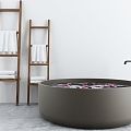 Modern Bathtub Hotel Guest House Bathtub 3d model