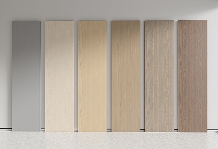 Modern wall panel wood veneer wall panel wall panel wall panel wall panel wood board 3d model