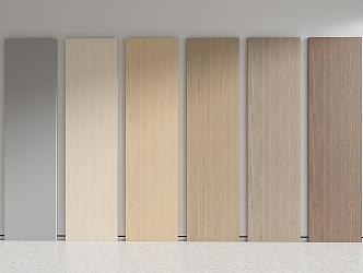 Modern wall panel wood veneer wall panel wall panel wall panel wall panel wood board 3d model