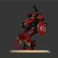 Mecha Warrior Transformers Titan Robot Mecha Soldier 3d model