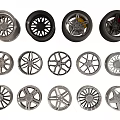 Car Wheel Rims With Various Stylish Designs And Different Patterns For Vehicles
