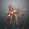 Alien Insects Sci-Fi Insects Magic Insects Strange Insects Fantasy Insects Insect Characters Game Characters 3d model