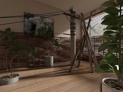 Cultural Exhibition Hall 3d model
