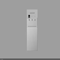 Freestanding Water Dispenser With Hot Cold Taps And Control Panel 3d model