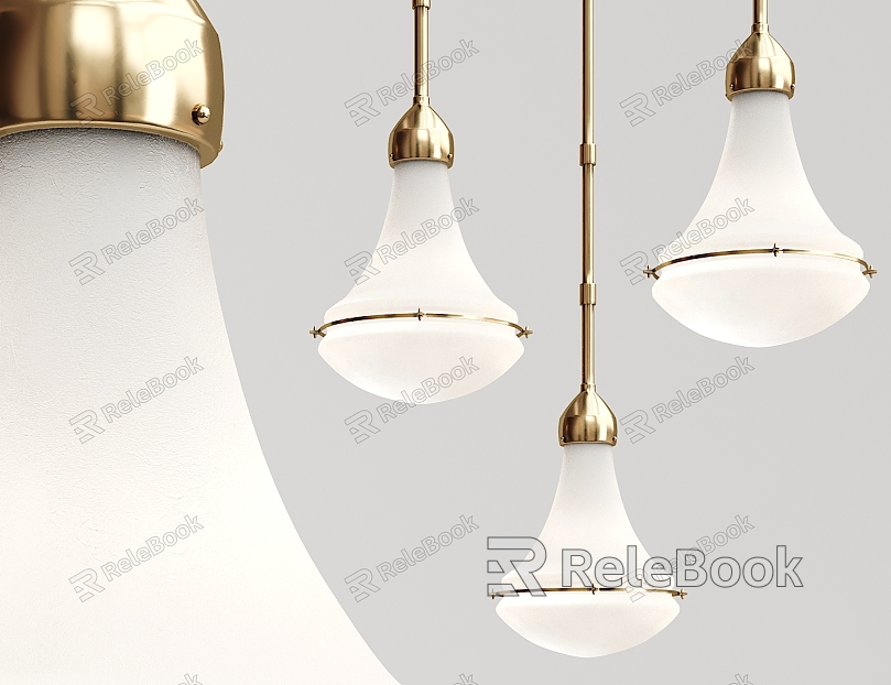 Modern chandelier metal small chandelier model