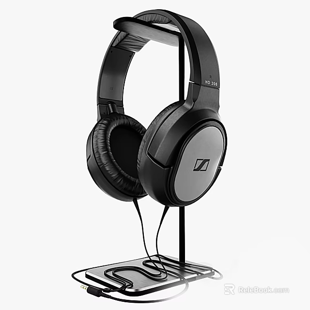 High Performance Over Ear Headphones With Comfortable Fit And Superior Sound Quality 3d model 