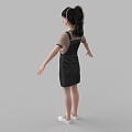 Girl Girl Girl Woman Figure Man Character Tpose 3d model