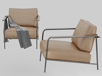 Single sofa 3d model