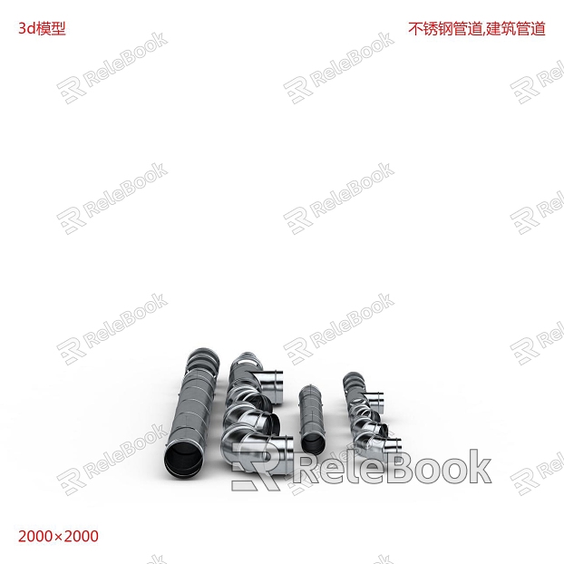 modern pipe stainless steel pipe construction pipe model