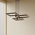 Modern Minimalist Chandelier Nordic Style Chandelier Mediterranean Style Chandelier Study Lamp Combination Dining Room Lamp 3d model
