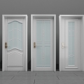 Set door assembly 3d model