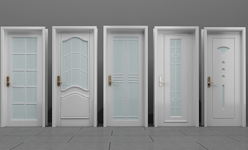 Set door assembly 3d model