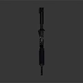 Modern Tactical Rifle With Scope Detachable Magazine And Gray Black Body
