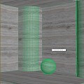 Stone travertine 21 PBR seamless 3d model