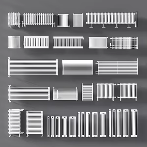 Modern Radiator 3d model