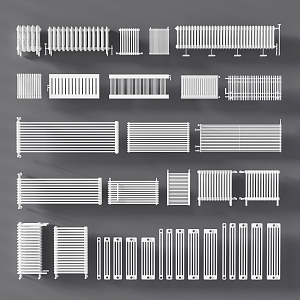 Modern Radiator 3d model