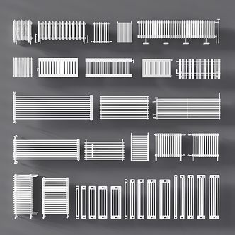 Modern Radiator 3d model